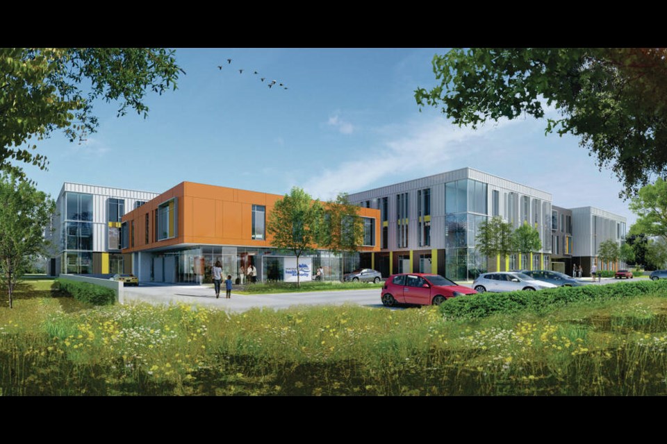 Rendering of long-term care home to be built in Lantzville, near Nanaimo. VIA MINISTRY OF HEALTH 