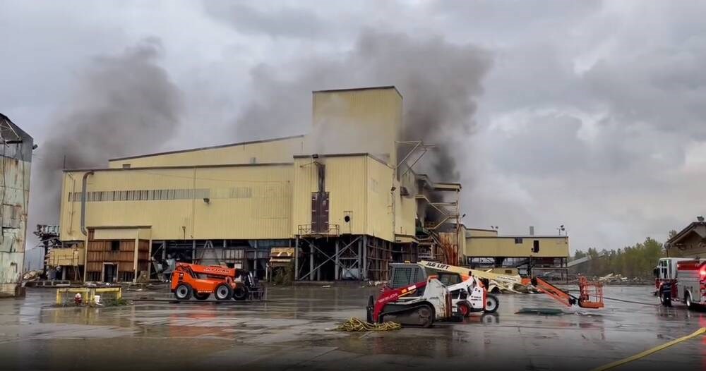 La GRC enquête sur un incendie « suspect » dans une usine fermée sur une île
