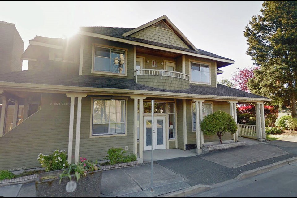 The property at 188 McCarter St. in Parksville previously operated as a seniors home. VIA GOOGLE MAPS 