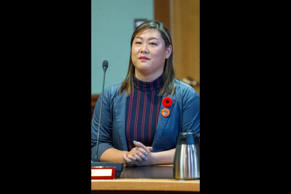 Victoria city councillor Susan Kim. DARREN STONE, TIMES COLONIST 