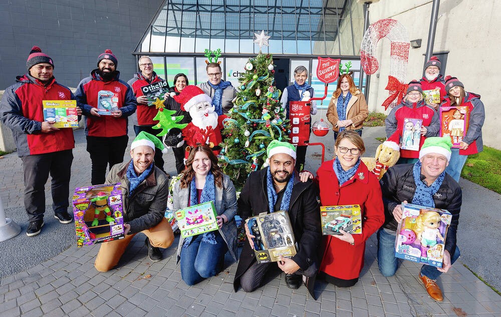 Drop off toys, donations at CHEK’s Christmas Drive Thru Victoria