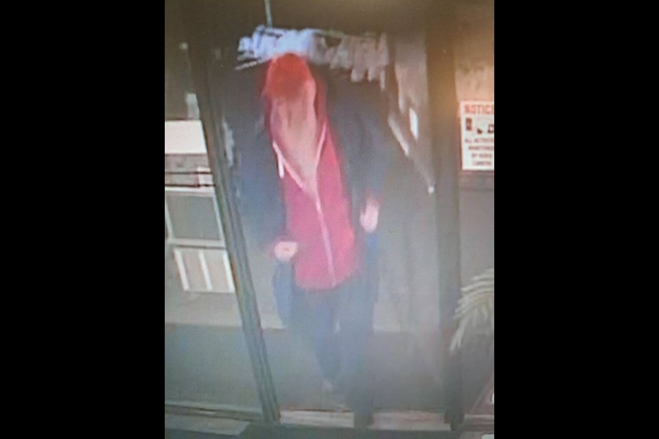 CCTV image of Edgar from Tuesday. VICPD 