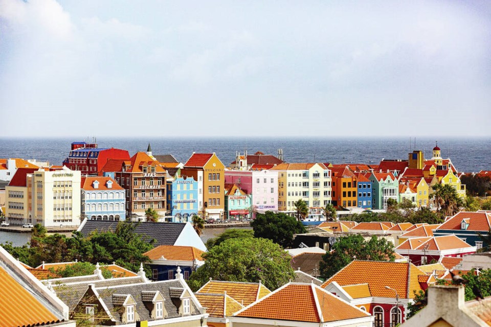 Dutch architecture abounds on Willemstad’s picturesque waterfront. Photo Curaçao Tourism 