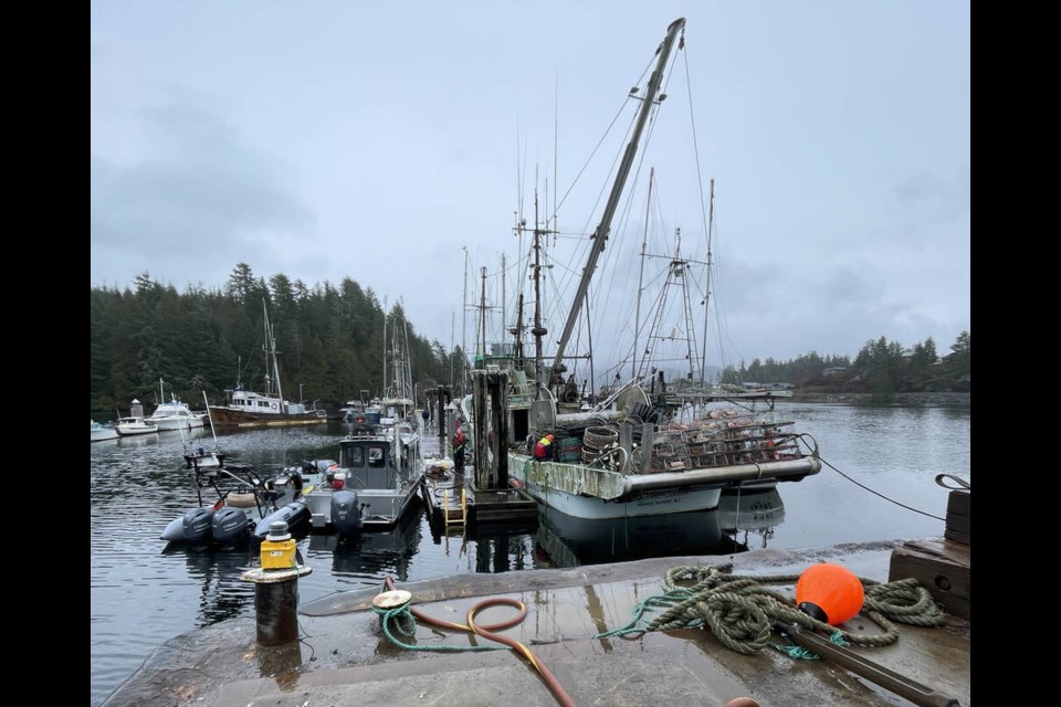 A 17 metre seiner in Ahousaht Harbour was considered an unsafe operational state, with loose oil in the bilge and unsecured fuel tanks onboard. About 6,000 litres of diesel, 500 litres of hydraulic oil, and 1,000 litres of engine oil and oily bilge water were removed from the vessel.
CANADIAN COAST GUARD

 
