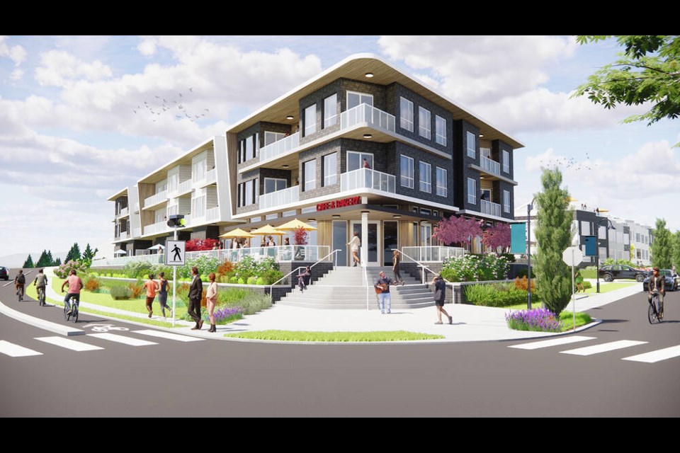 An artist’s rendering of the proposed development. GMC PROJECTS 