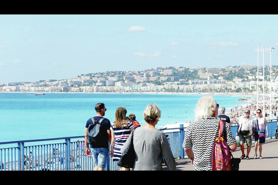 Walk the Promenade des Anglais to admire the azure Mediterranean and soak in the vibes. RICK STEVES 