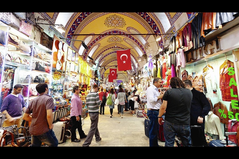 The Grand Bazaar is a unique Istanbul experience. DOMINIC ARIZONA BONUCCELLI  