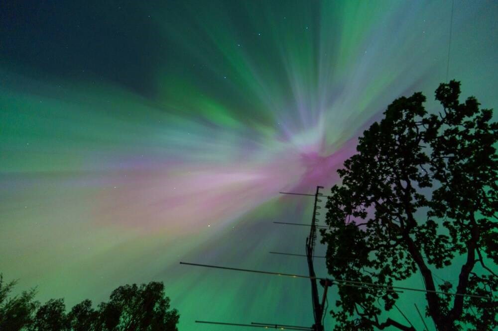 «Absolutamente mágico»: los isleños vislumbran la aurora boreal
