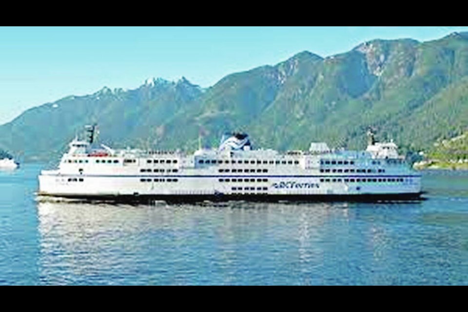 B.C. Ferries vessel Queen of Oak Bay. B.C. FERRIES 