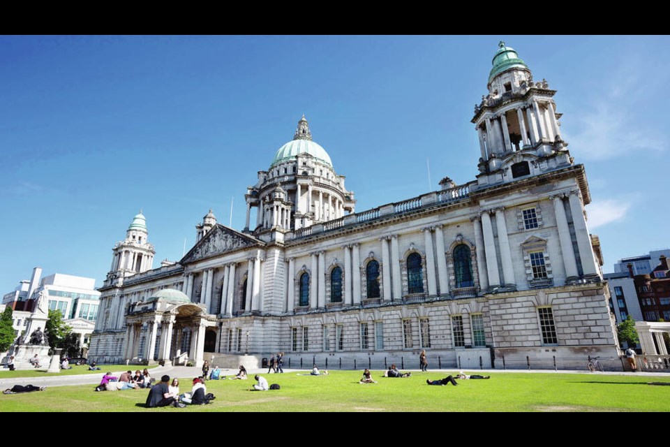 City Hall, a majestic celebration of Victorian-era pride built with industrial wealth, dominates the city centre. CAMERON HEWITT 