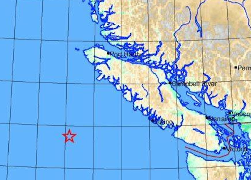 6.4magnitude quake off Port Alice ‘lightly’ felt Victoria Times Colonist