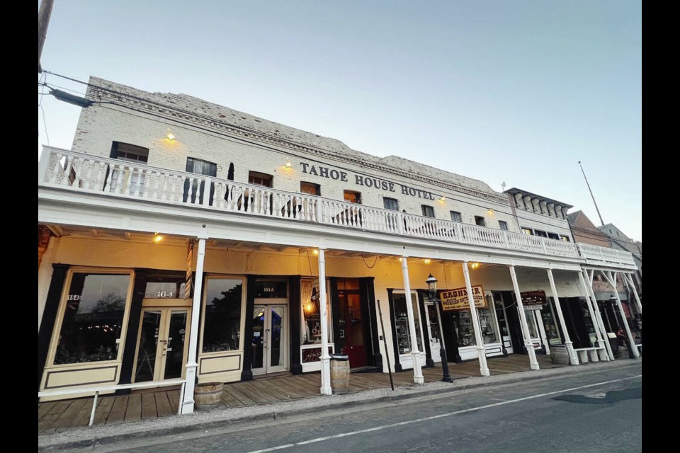 The Tahoe House Hotel was once the home of Mark Twain, who rented a room in the former men’s boarding house while working as a newspaper editor in Virginia City. KIM PEMBERTON 