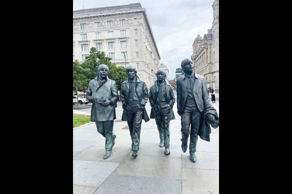 Paul, John, Ringo and George are immortalized in a larger than life bronze statue in their hometown of Liverpool. The statue was erected in December 2015, to coincide with the 50th anniversary of the Beatles playing their last gig in the city.  KIM PEMBERTON  