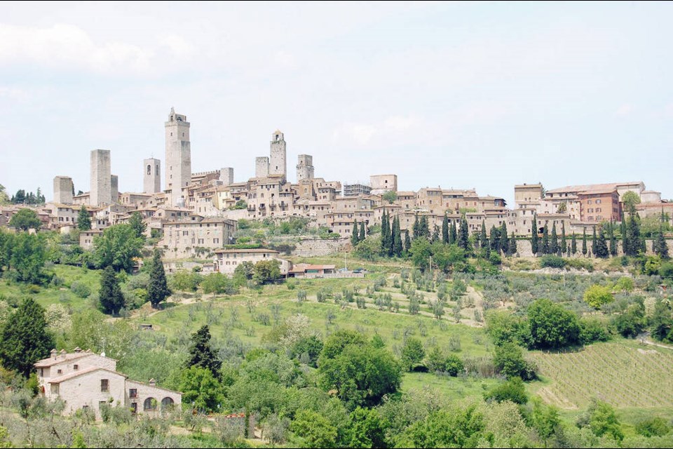 San Gimignano’s distinctive skyline features 14 medieval towers. RICK STEVES 