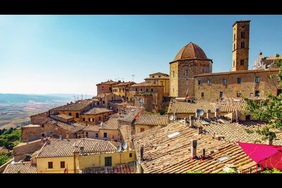 The vibrant, artsy town of Volterra was an important trading centre for the ancient Etruscan people. ADDIE MANNAN 