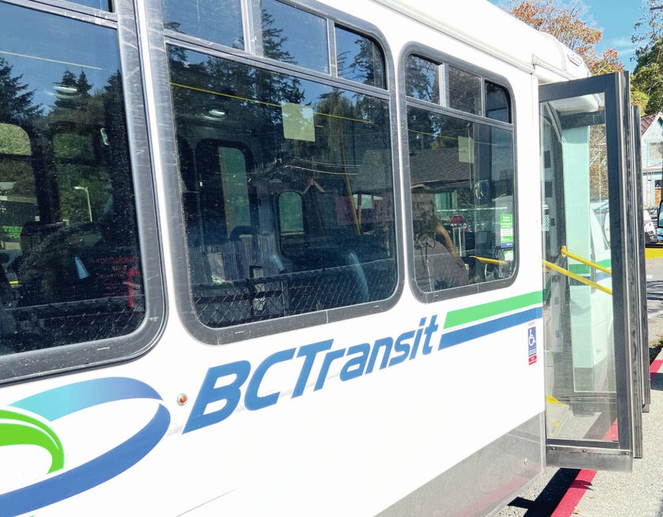 Transit users in Comox Valley and Campbell River can ride the bus for free this Canada Day, with normal service hours. TIMES COLONIST