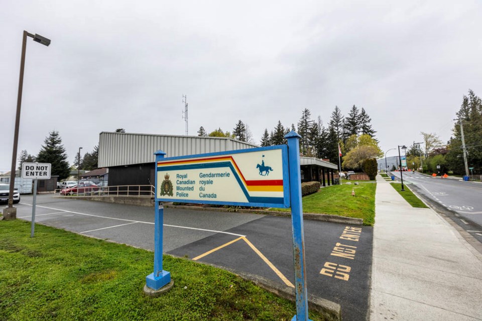 Sooke RCMP detachment. DARREN STONE, TIMES COLONIST