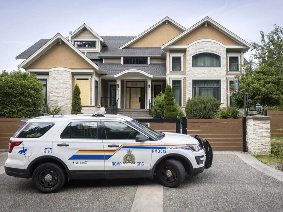 RCMP said a shooting outside a home in Maple Ridge appeared to be targeted but couldn’t confirm if it’s linked to a series of extortions. The same house was shot up in late May. No one was injured in either attack. JASON PAYNE, PNG
