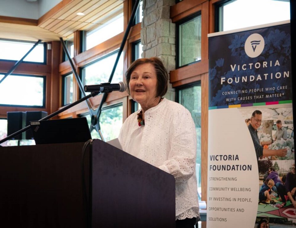 Sandra Richardson is CEO of the Victoria Foundation. VICTORIA FOUNDATION