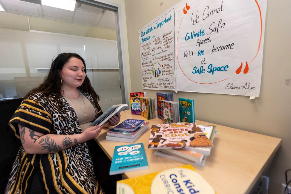 Island Sexual Health, which sends sex educators into Greater Victoria schools, says it’s been forced to lay off three of them after losing funding.