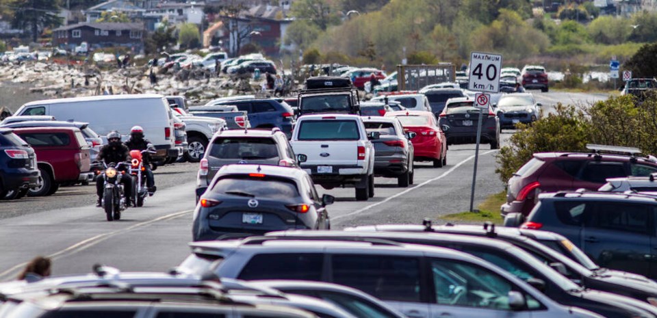 A file photo of Esquimalt Lagoon. Last summer, two to three food trucks were at the beach every Saturday and Sunday.	DARREN STONE, TIMES COLONIST