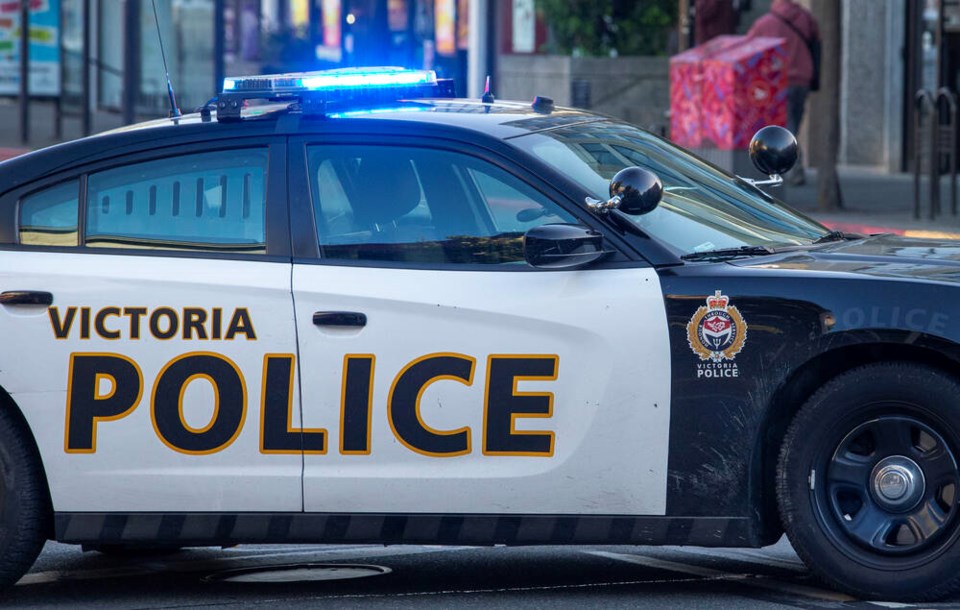 No arrests were made Wednesday, Victoria police said, and the investigation is ongoing. DARREN STONE, TIMES COLONIST