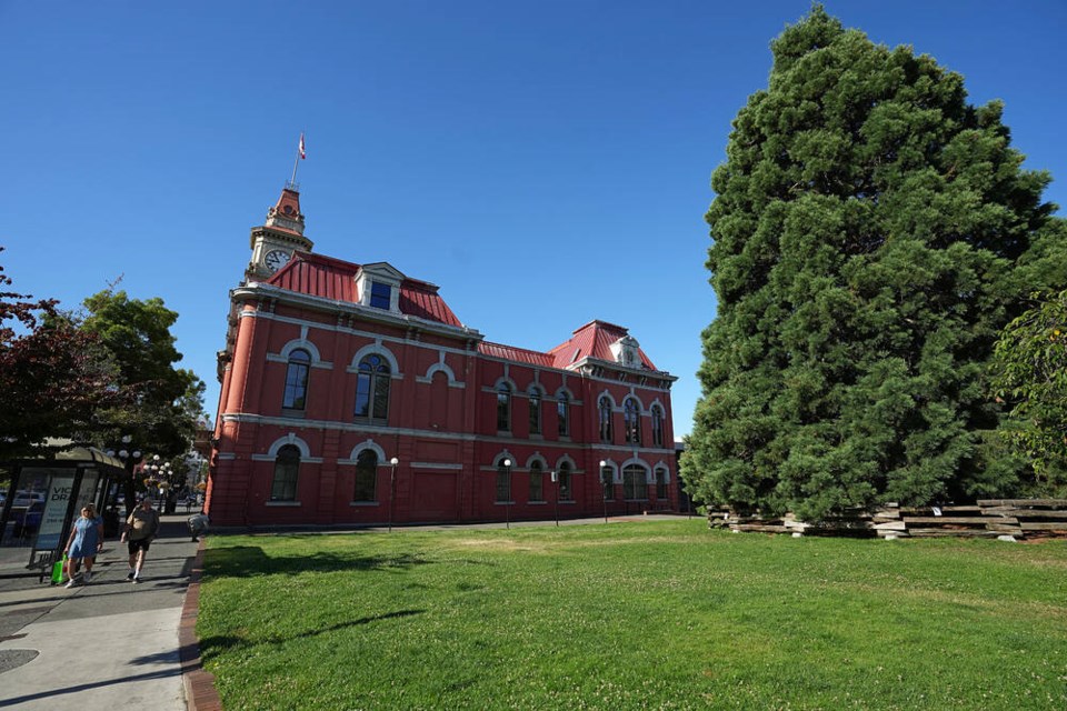 Victoria City Hall. Victoria Mayor Marianne Alto took home $130,620 last year. ADRIAN LAM, TIMES COLONIST