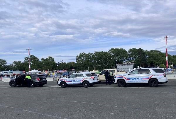 Inspections took place in June at Ogden Point. VIA BC HIGHWAY PATROL