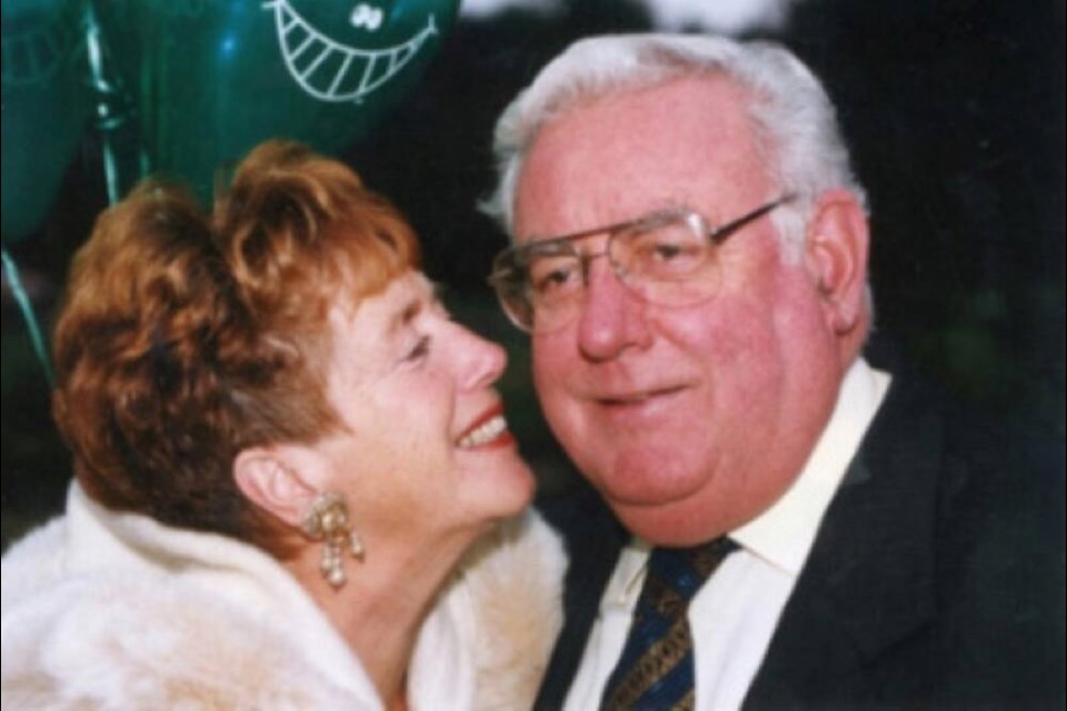 Jo and Alex Campbell, who were married for 49 years, became Victoria’s power couple as they built the Thrifty Foods empire to 20 stores and 3,700 employees over the decades, before selling the chain to Sobeys for a reported $260 million in 2007. VIA CAMPBELL FAMILY 