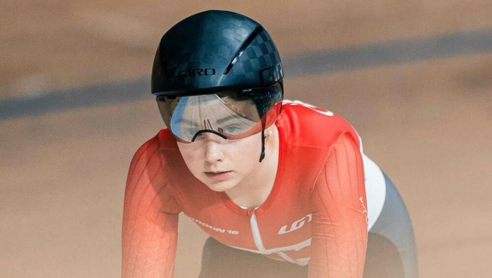 Victoria cyclist Sarah Van Dam. CYCLING CANADA