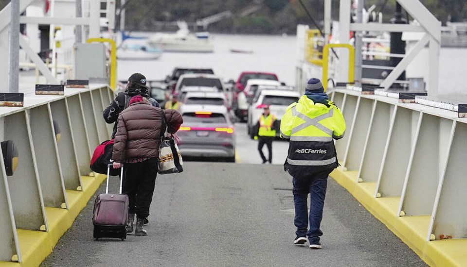 B.C. Ferries’ terminal at Brentwood Bay in October 2024. ADRIAN LAM, TIMES COLONIST