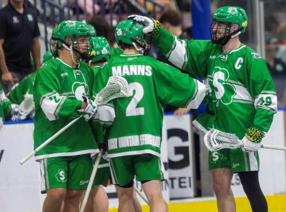 The Victoria Shamrocks roll into Burnaby to face the Lakers on Friday. (DARREN STONE, TIMES COLONIST)