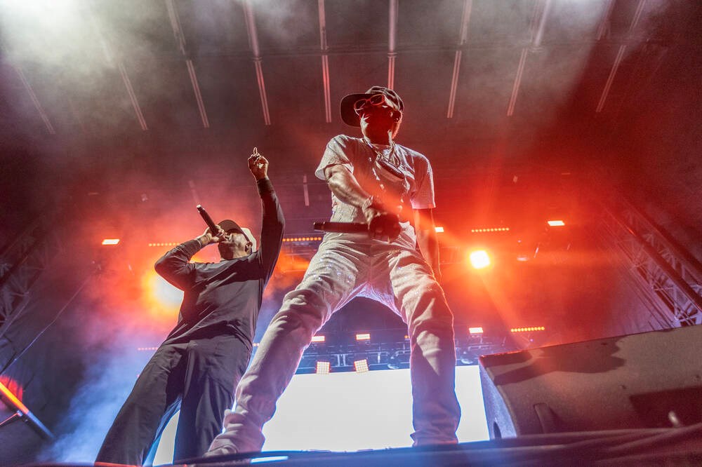 The annual Rifflandia Music Festival came out roaring, illuminating the downtown skyline while entertaining thousands of music fans.