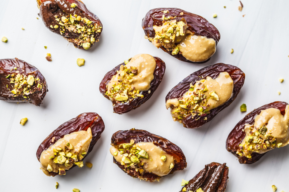 dates-with-peanut-butter