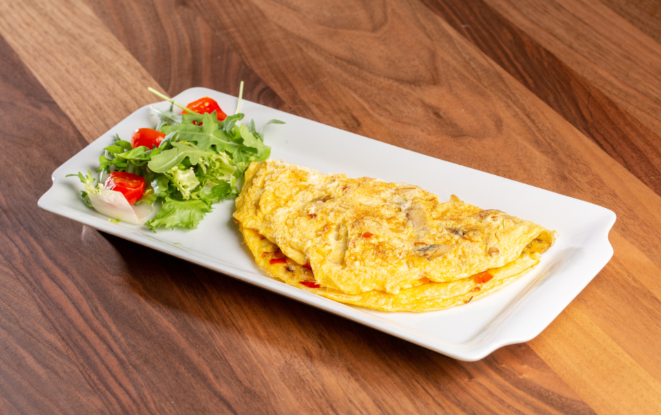 salmon-omlette