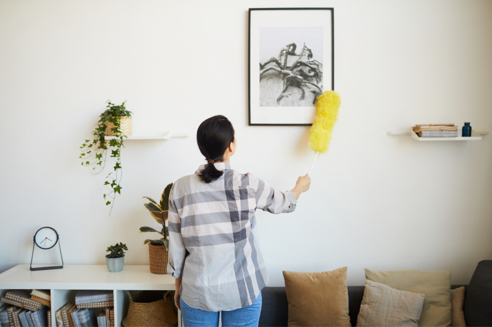 dusting