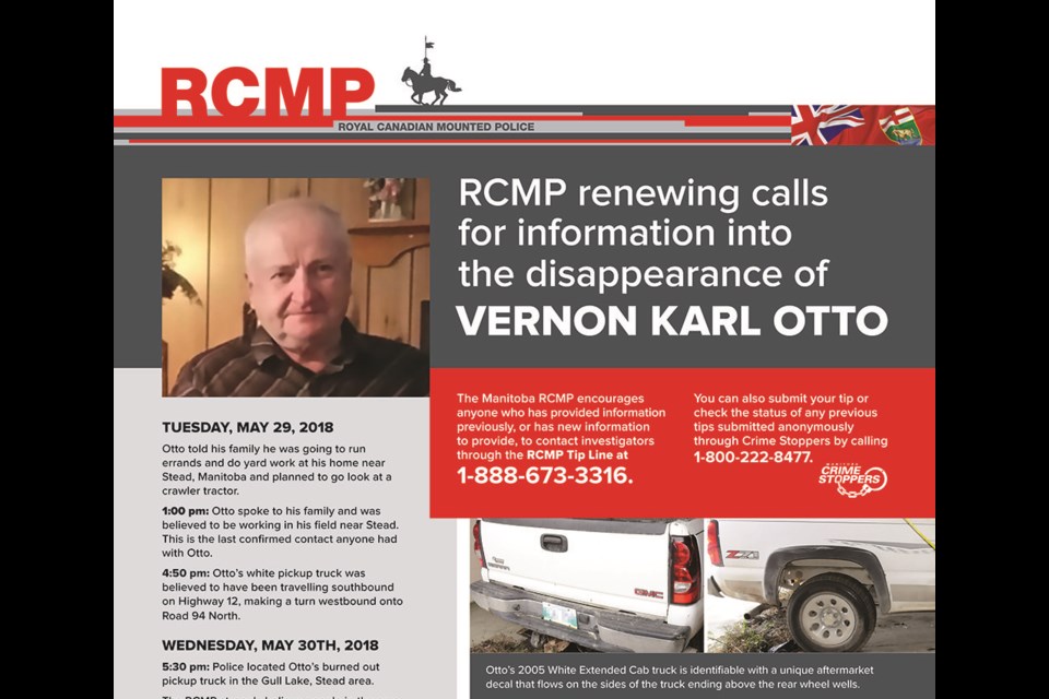 Vernon Otto bulletin also shows details on truck.
