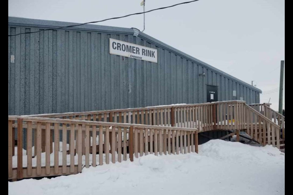 Cromer community rink provides accessibility.