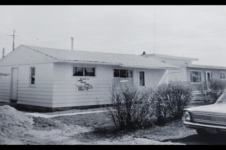 In 1956, the Virden Baptist Congregation purchase their first building.