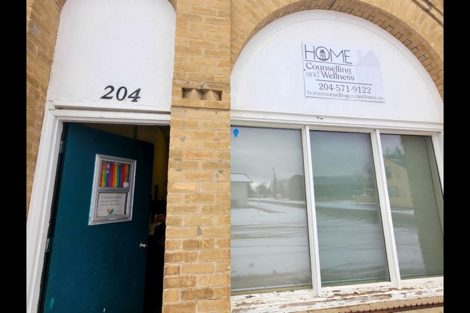 The new location of Home Counselling and Wellness office in Oak Lake opened this month