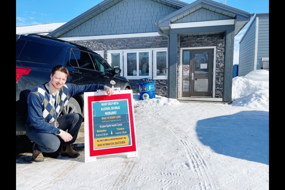 The Mobile RAAM Clinic is a crucial step in addressing addiction, the stigma surrounding substance use disorders, and trying to eliminate barriers to access services and support. “I am privileged to be a part of this program, and allow for change within Indigenous communities burdened by this epidemic,” says Colton Roback, Nursing staff, Mobile RAAM Clinic – Wuskwi Sipihk First Nation. (Wuskwi Sipihk First Nation is approximately 47 kilometres north-east of Swan River.) 