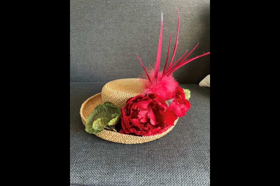Fascinator created by Marlene Lowe for The Music Man