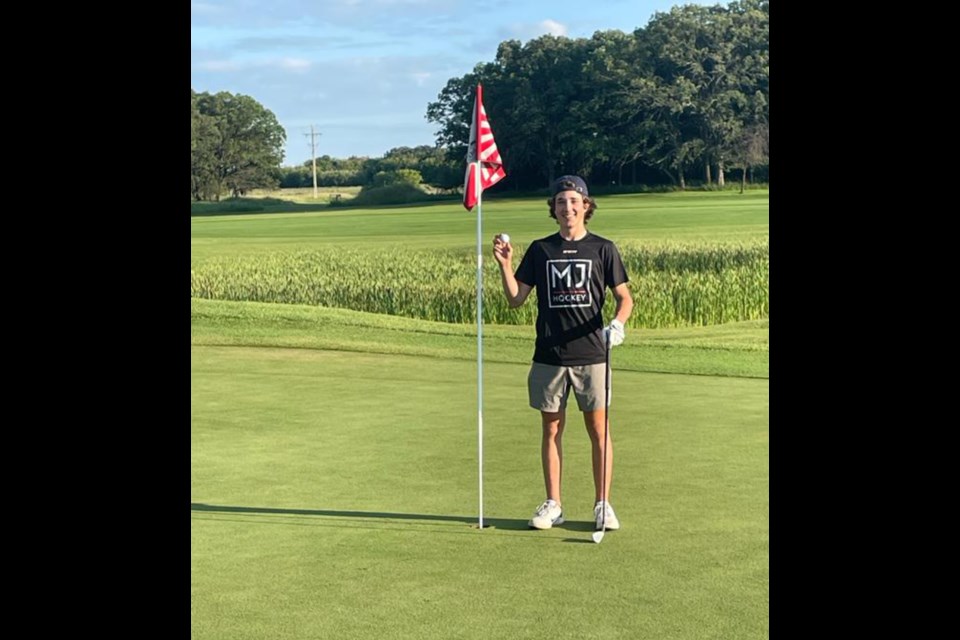 Virden's Bryce Bryant made a hole-in-one on his birthday weekend. Does it get any better than that?
The now 16-year-old accomplished the feat on hole No. 16 at the Oak Island Golf Resort. 