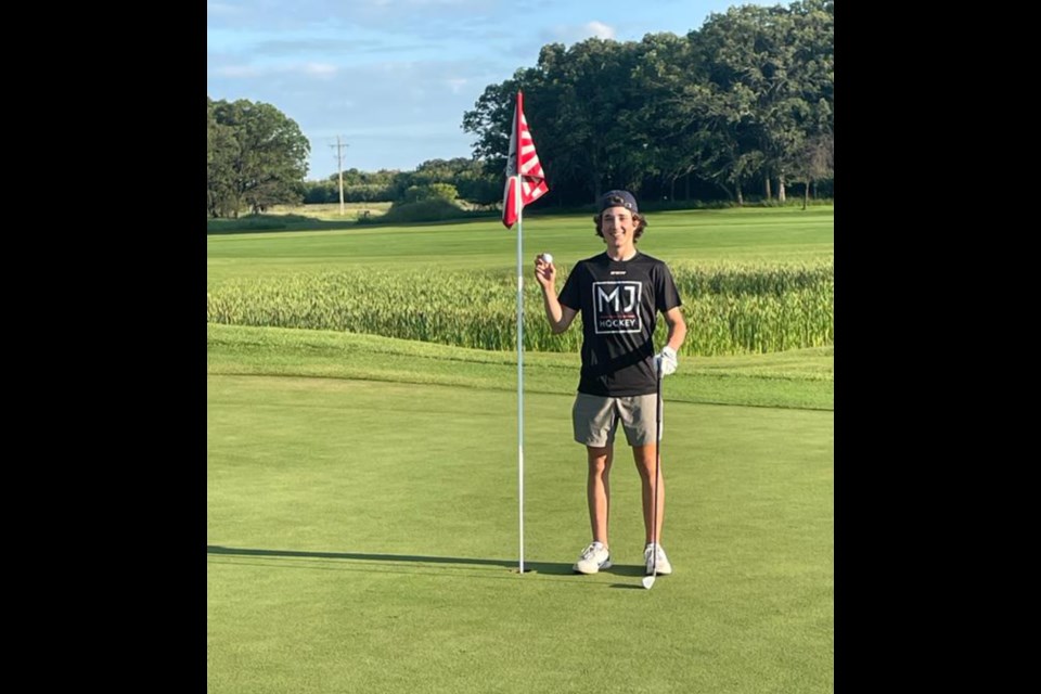 Virden's Bryce Bryant made a hole-in-one on his birthday weekend. Does it get any better than that?
The now 16-year-old accomplished the feat on hole No. 16 at the Oak Island Golf Resort. 