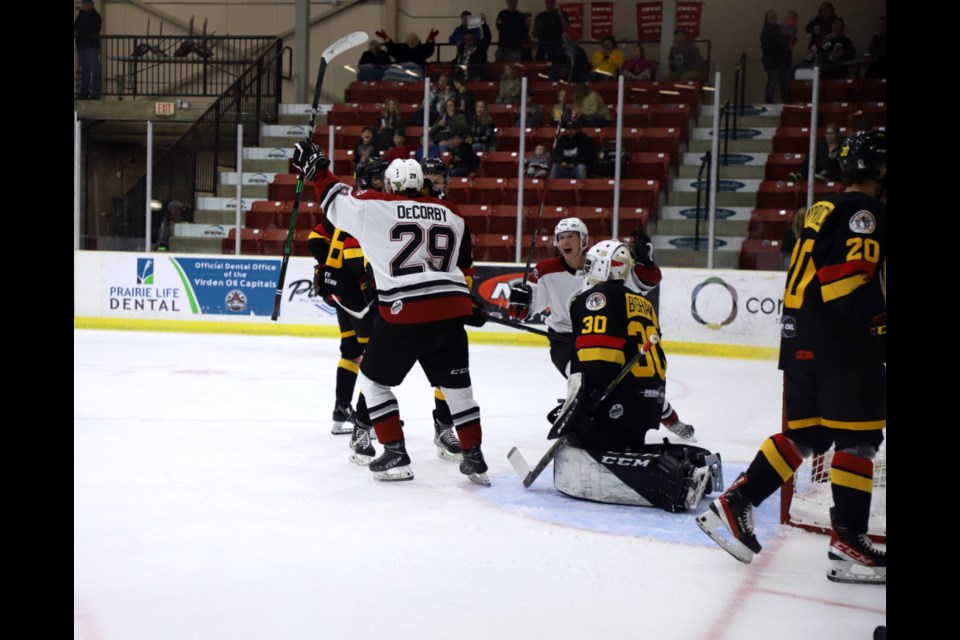 Intense action around the net.