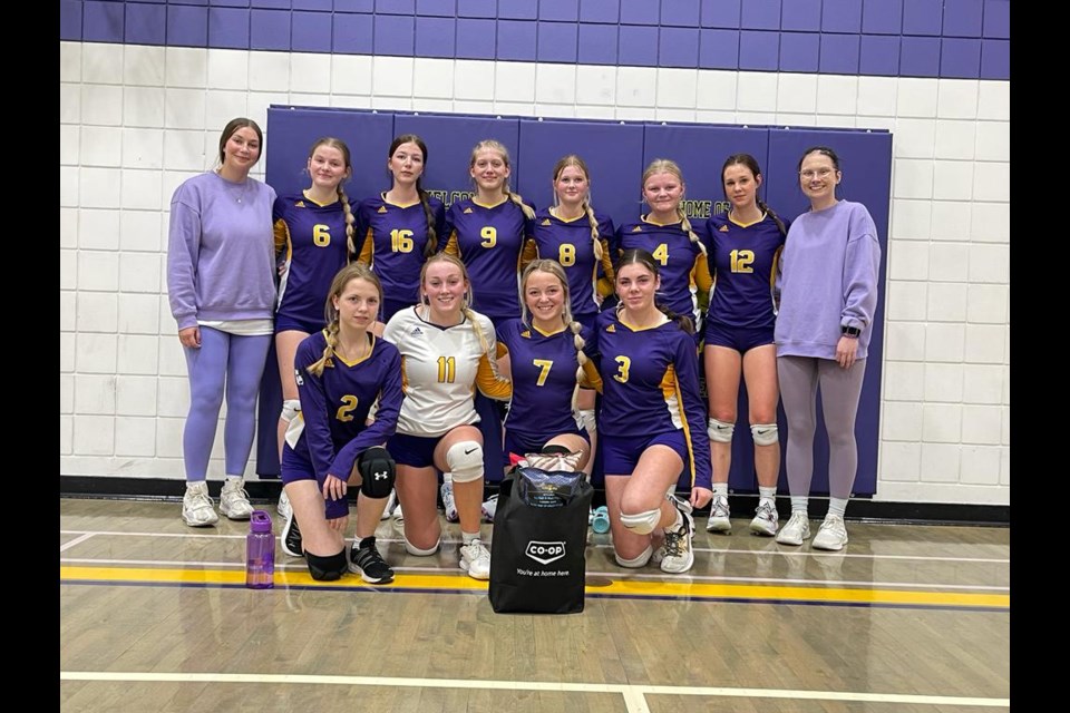 VCI senior girls volleyball team