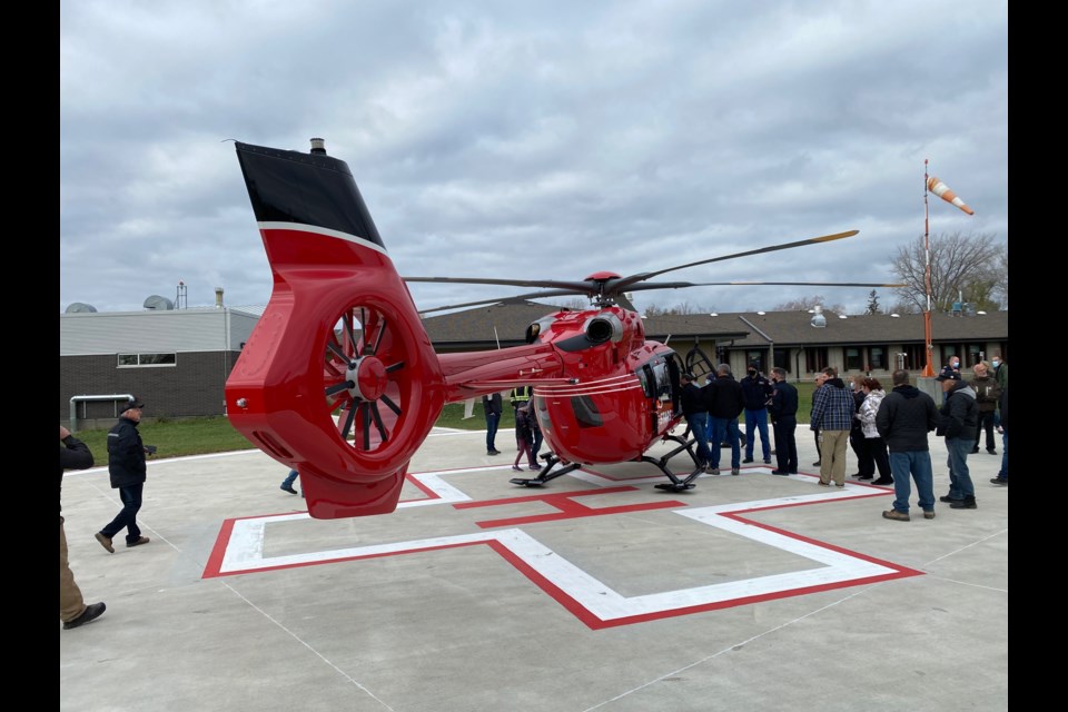 The new H145 helicopter 