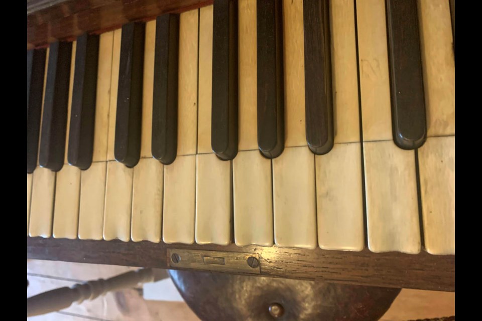 Ivory piano keys sales for sale