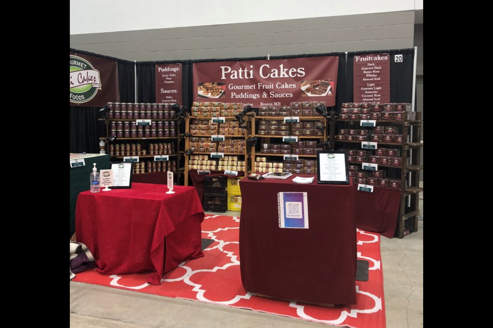 . Patti Cakes Gourmet Foods products are making the rounds of major shows including Winnipeg and Regina. 
