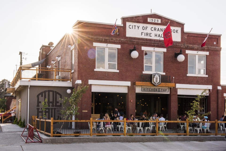 The Firehall Kitchen & Tap in downtown Cranbrook, B.C.